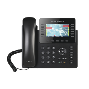 Teléfono IP empresarial de 12 Líneas con 5 teclas de función y conferencia de 4 vías, PoE (GXP-2170)