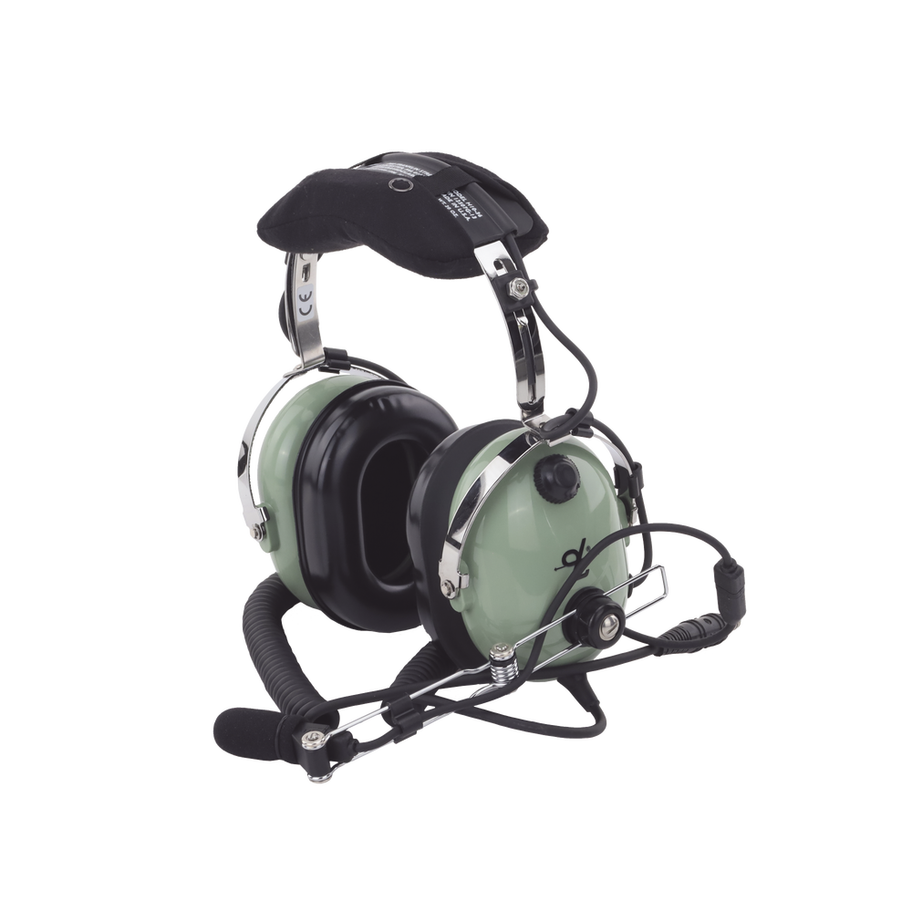 Auriculares de aviación, con micrófono, sobre la cabeza, helicóptero - Image 2