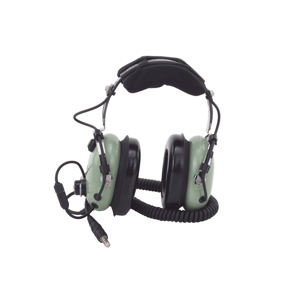 Auriculares de aviación, con micrófono, sobre la cabeza, helicóptero - Image 3
