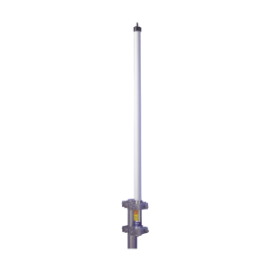 Antena base UHF 406-430 MHz, Fibra de Vidrio, 9 dB de Ganancia, Serie HD para Climas Difíciles