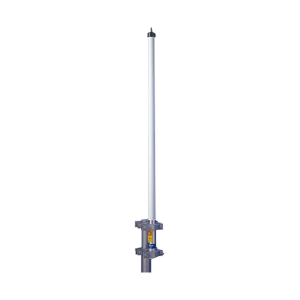Antena base UHF 450-470 MHz, Fibra de Vidrio, 9 dB de Ganancia, Serie HD para Climas Difíciles