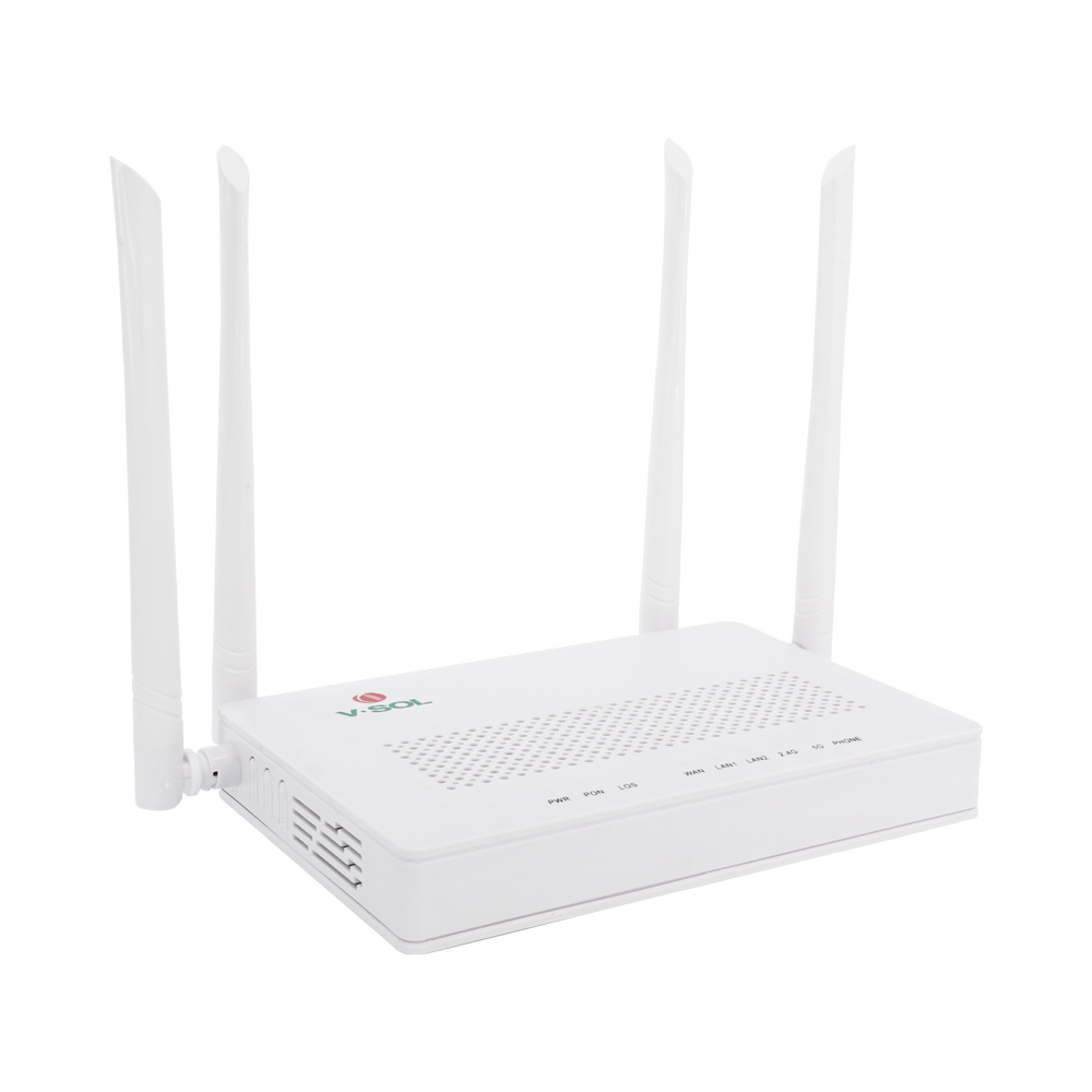 ONU Dual G/EPON con Wi-Fi AC de doble banda, 1 puerto SC/UPC + 2 puertos LAN Gigabit + 1 puerto FXS - Image 2