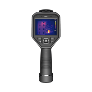 M31 - Cámara Termográfica Portátil Dual / Lente Térmico 9.7 mm (384 x 288) / Lente Óptico (8 Megapixel) / WiFi / IP54 / Ranura MicroSD hasta 64 Gb / Hasta 5 Horas de Funcionamiento Continuo