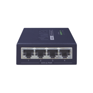 Inyector High PoE, de 4 Puertos Gigabit de Entrada, 4 Puertos PoE 802.3af/at Gigabit de Salida Para Cada Puerto, Hasta 30 W por interfaz