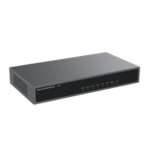 Gateway Analógico 4 FXO (Conectar Lineas Analógicas) / Puertos FXO y FXS / 3 Perfiles SIP / NAT / PoE / TR069 / Fax T.38 / 3 Vías Conferencia / AES / Failover SIP (HT-841)
