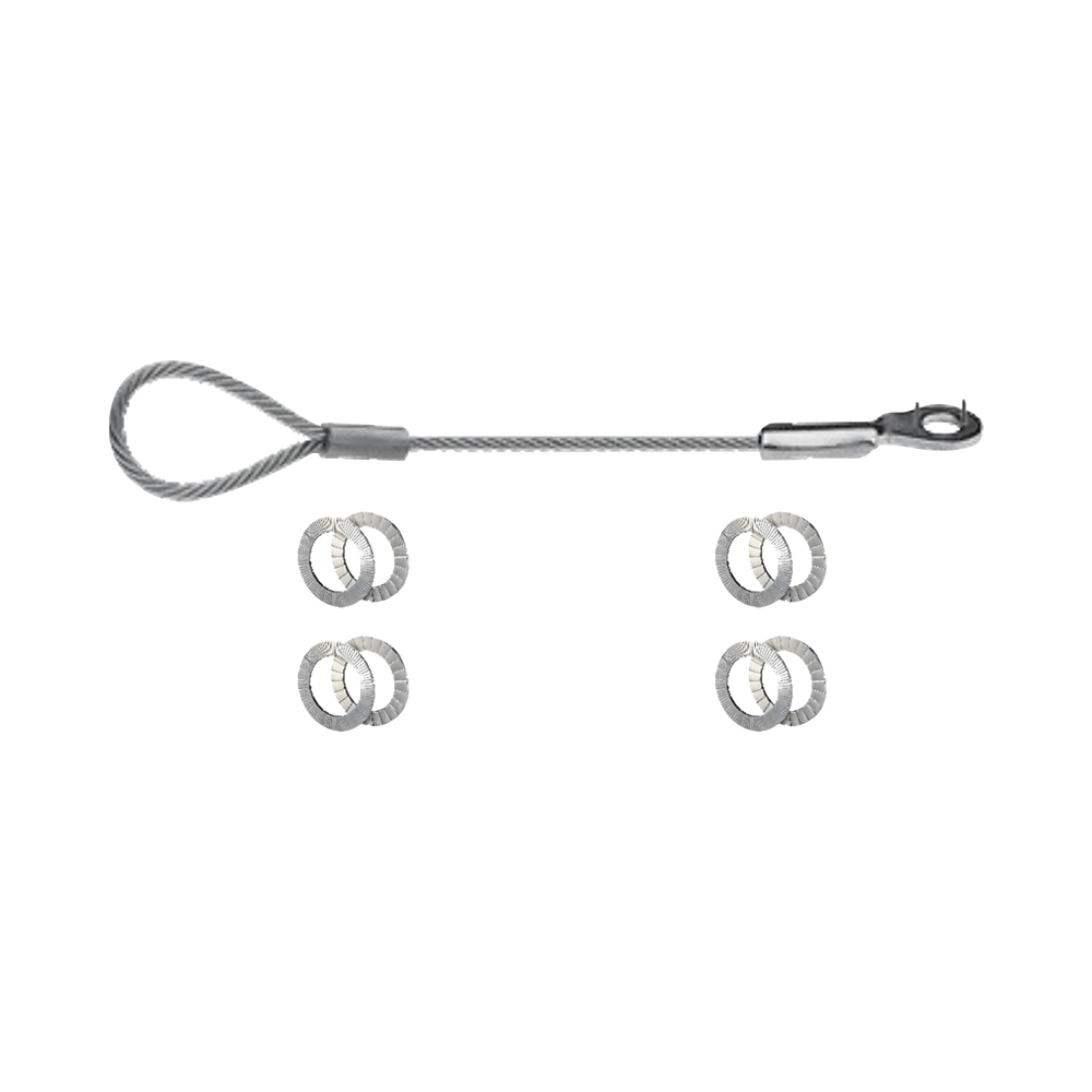 KIT DE CABLE DE PROTECCION ANTICAIDA PARA PTZ ANTIEXPLOSION WISENET