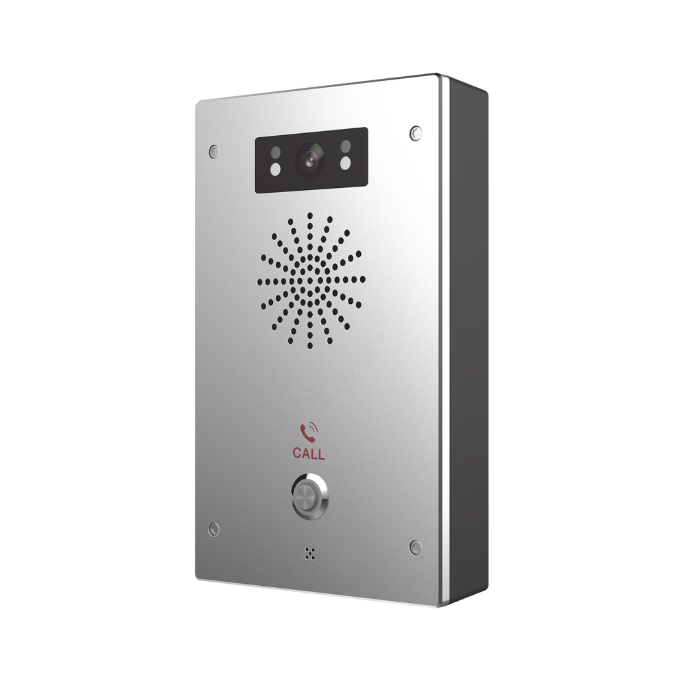 Video Intercomunicador IP, 2 líneas SIP, 2 relevadores con botón para llamada, Onvif, anti-vandálico, PoE, IP65 e IK10, PoE - Image 2
