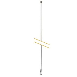 Látigo para Antena CB de 259 cm de Acero Inoxidable