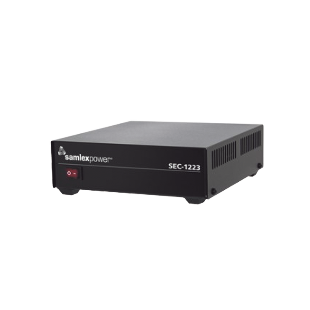 Kit de radio móvil aéreo en rango de frecuencia: 118.000-136.992 MHz, incluye fuente de alimentación SEC1223 y gabinete. SRX21U - Image 2