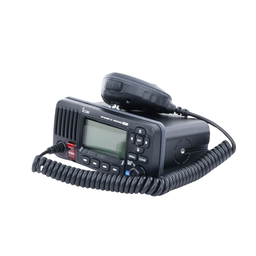 Radio VHF Móvil Marino, Función de cancelación de ruido, GPS interconstruido, Salida de potencia de 10W, Bocina Manual, Elimina Residuos de Agua de la Bocina, IPX7 Sumergible, Color Negro. - Image 2