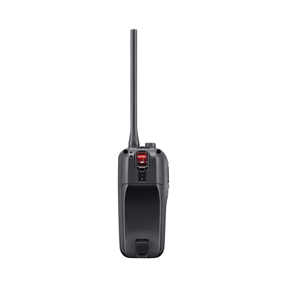 Radio portátil marino flotante con receptor AIS y GPS incluido, Tx: 156.025-157.425 MHz Rx: 156.050-163.275 MHz, opera en canales INT, USA, CAN, WX, Incluye antena, batería, cargador, cable de encendedor y clip. - Image 3