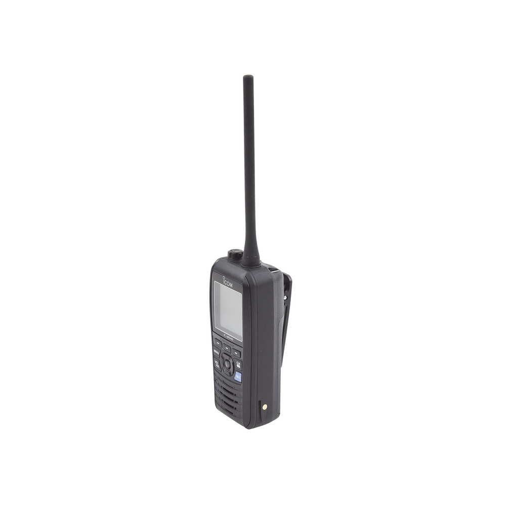 Radio portátil marino flotante con receptor AIS y GPS incluido, Tx: 156.025-157.425 MHz Rx: 156.050-163.275 MHz, opera en canales INT, USA, CAN, WX, Incluye antena, batería, cargador, cable de encendedor y clip. - Image 5