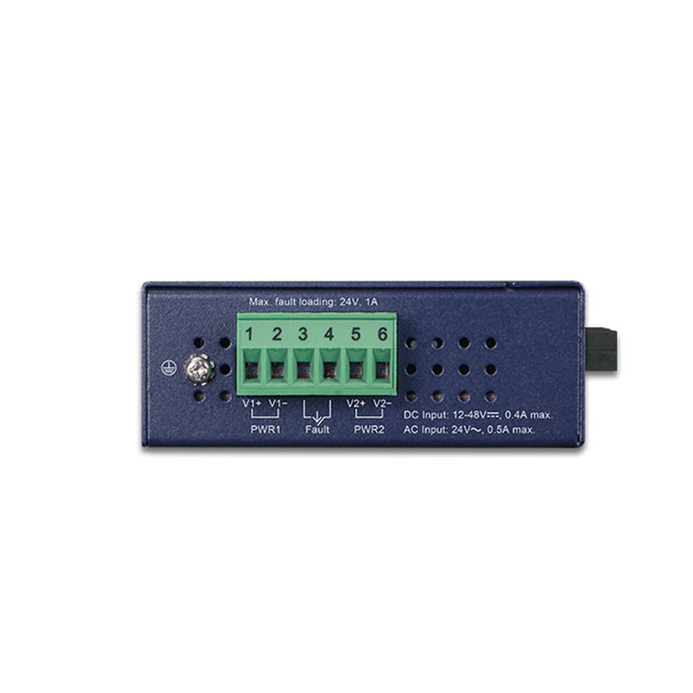 Convertidor de Medios Industrial, Multimodo, Puertos 10/100 Base-TX a 100 Base-FX, Interfaz SC, Hasta 2 km, Carcasa IP30, Soporta Temperatura de -40 a 75°C. - Image 3