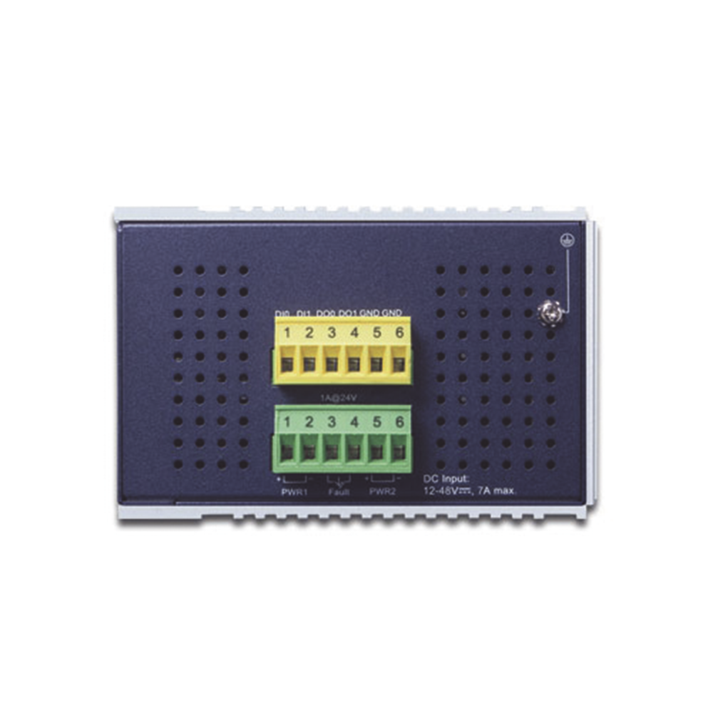Switch Industrial Administrable Capa 2, 8 puertos PoE Gigabit 802.3af/at, 2 Puertos SFP de 1 / 2.5 Gigabit, Entrada de Voltaje Secundaria para Fuente Redundante - Image 3