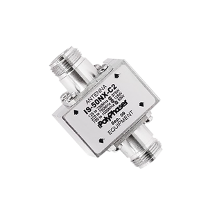 Protector Coaxial RF / 125-1000 MHz / 50 ? / Conectores N Hembra / Ceja Lateral / 50 kA