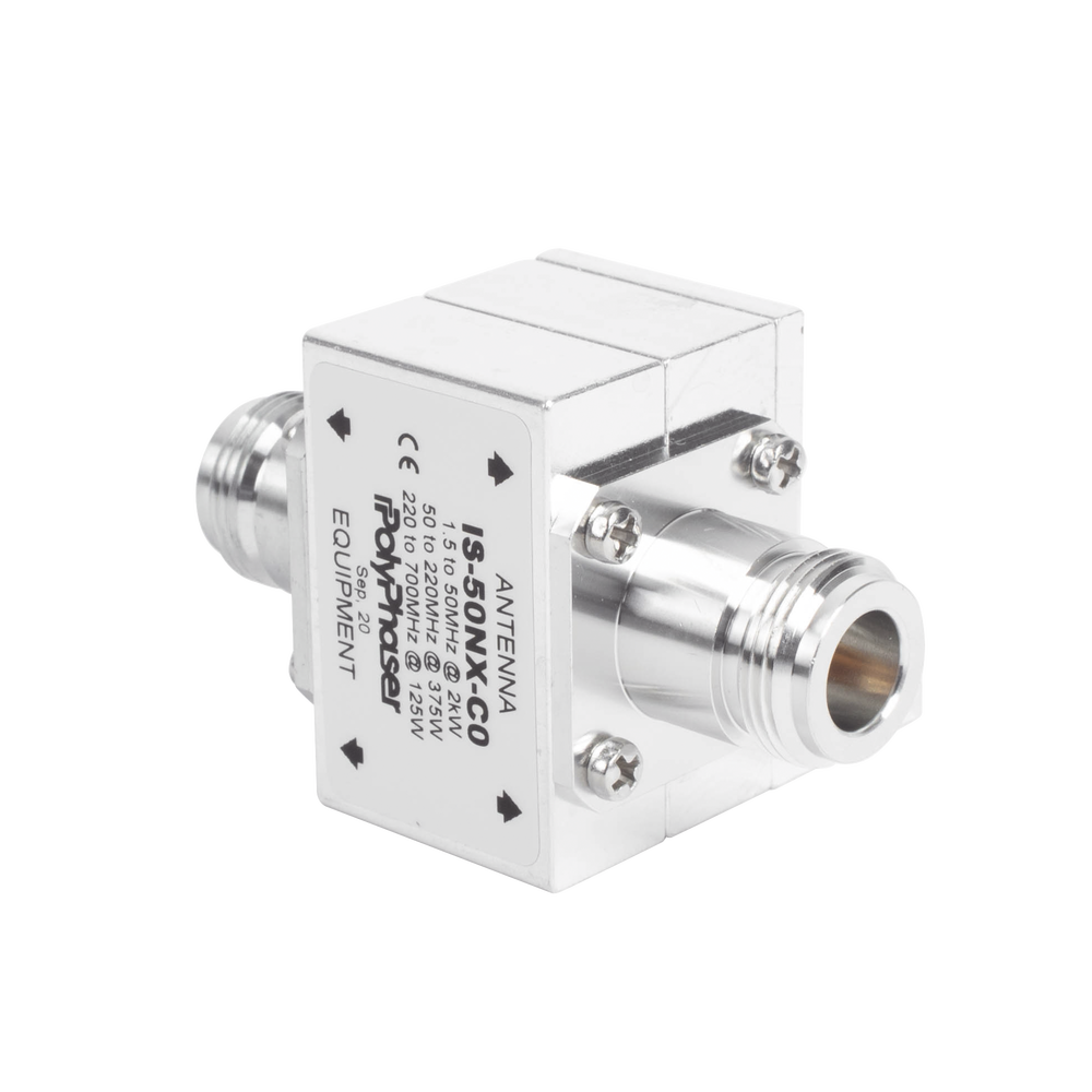 Protector Coaxial RF / 1.5-700 MHz / 50 ? / Conectores N Hembra / Ceja Lateral / 2 kW - Image 2
