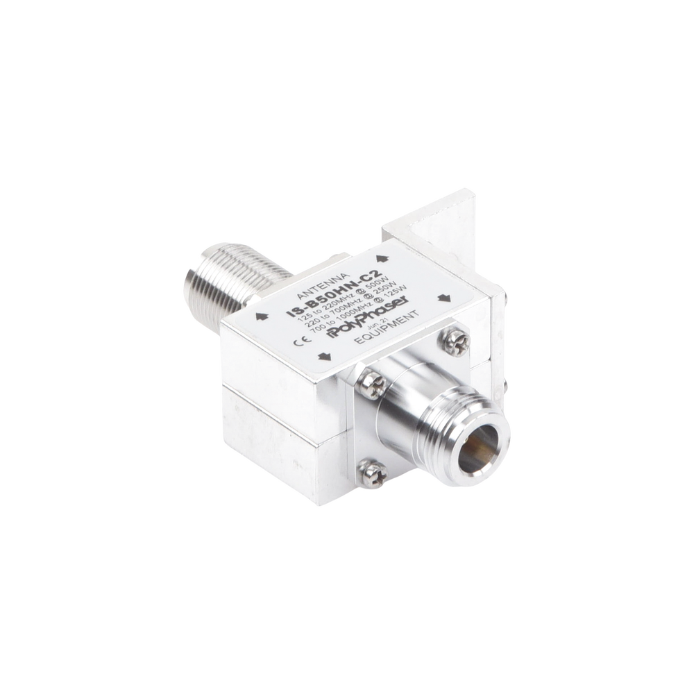 Protector Coaxial RF / 125-1000 MHz / 50 ? / Conectores N Hembra / Ceja Frontal / 500W - Image 4