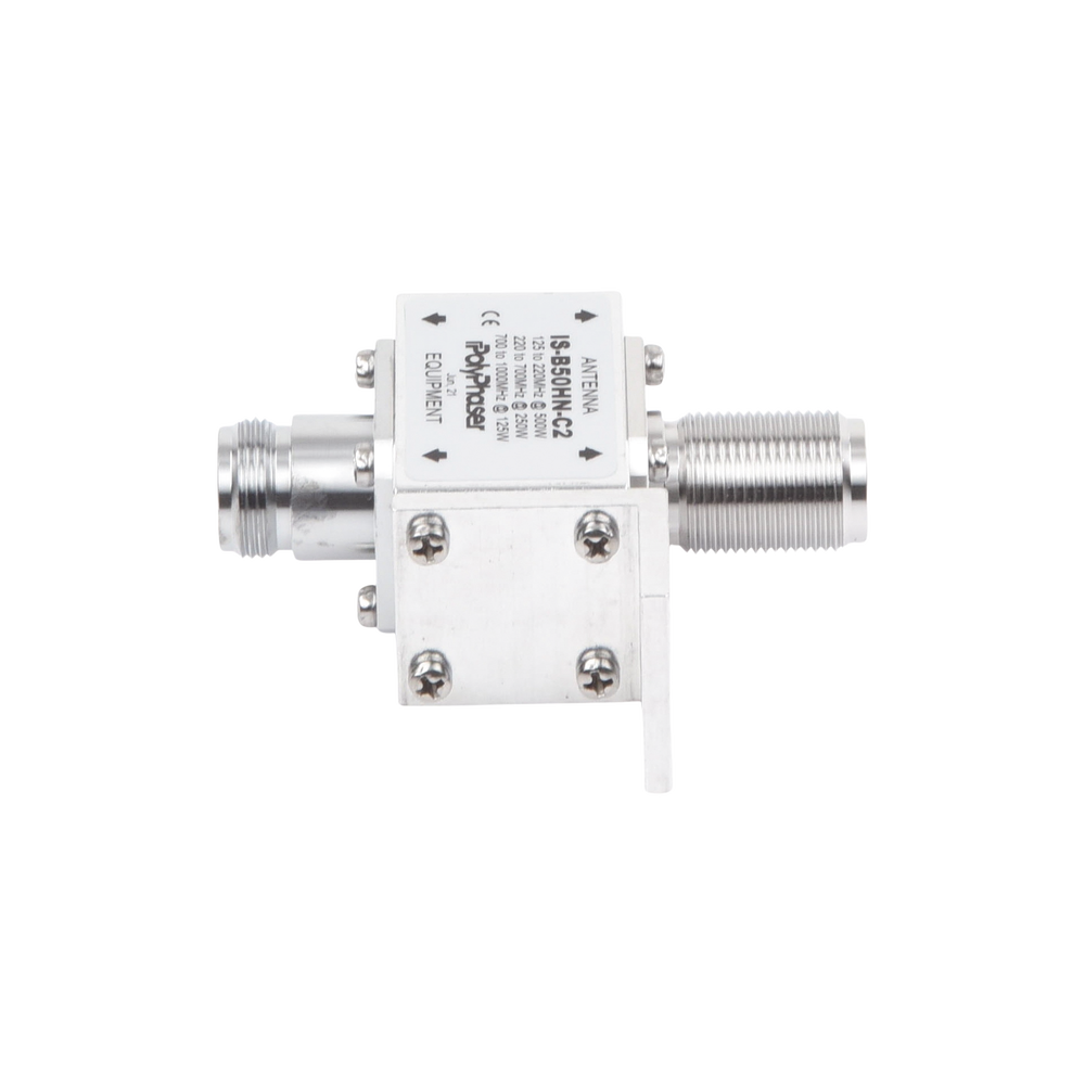 Protector Coaxial RF / 125-1000 MHz / 50 ? / Conectores N Hembra / Ceja Frontal / 500W - Image 6