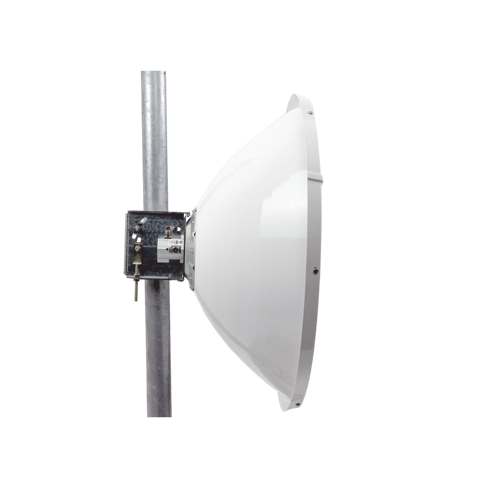 Antena Direccional de Alto Rendimiento/ Parábola profunda para mayor aislamiento al ruido / 29 ± 1 dBi / 4.9 - 6.4 GHz / Conectores N-Hembra / Fácil Montaje y Soporte de acero inoxidable / Radomo Incluido - Image 3