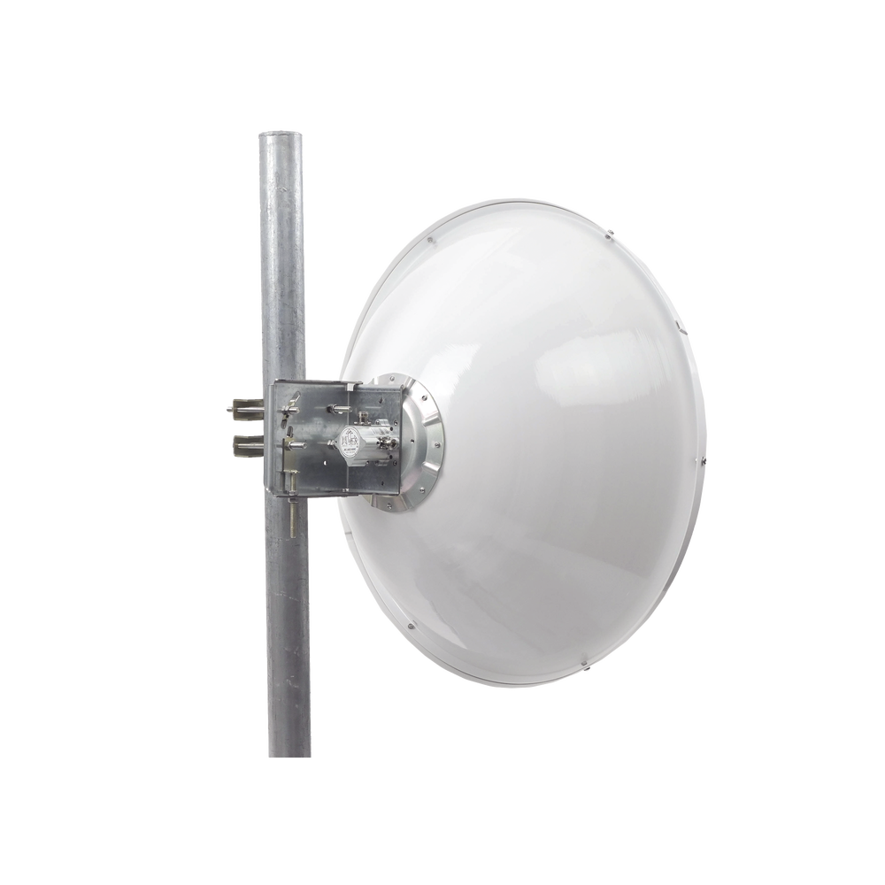Antena Direccional de Alto Rendimiento/ Parábola profunda para mayor aislamiento al ruido / 29 ± 1 dBi / 4.9 - 6.4 GHz / Conectores N-Hembra / Fácil Montaje y Soporte de acero inoxidable / Radomo Incluido - Image 8