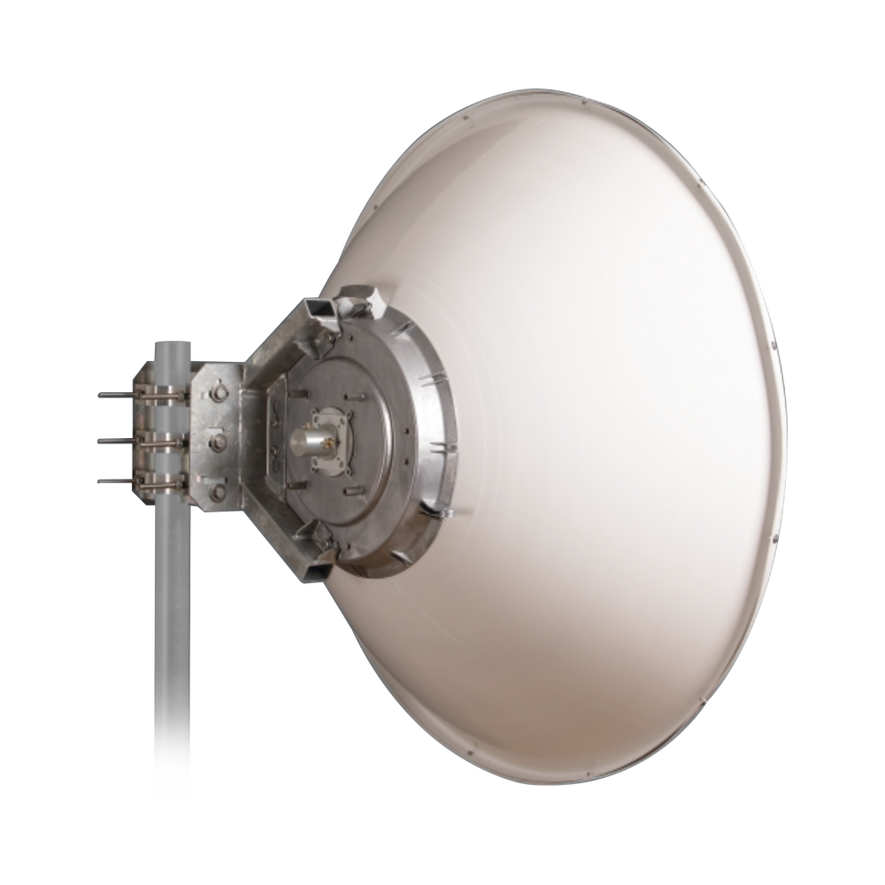 Antena Direccional de Alto Rendimiento / 35.5 ± 1 dBi / 4 ft / 5.9-7.125 GHz / Conectores RP-SMA / Alto Aislamiento al Ruido / Fácil Montaje y herraje de acero inoxidable / Radomo Incluido - Image 2