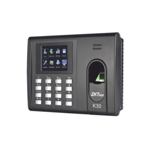 Terminal de Tiempo y Asistencia / Huella y Tarjeta 125 kHz / 1,000 Huellas / Batería de Respaldo / TCP/IP USB / Control de 1 Puerta (K-30)