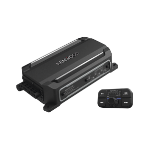 Amplificador de audio de 4 canales con control remoto y con conexión Bluetooth de 600 W de salida máxima