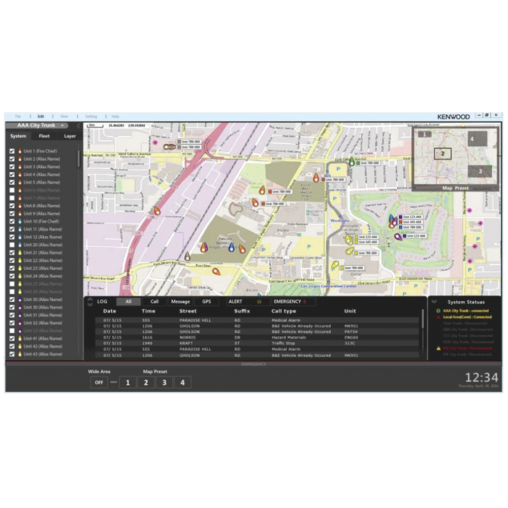 Software base para gestión de radios KENWOOD. Req. licencias de despacho, GPS, Grabación de Llamadas, 100% IP, Emergencias, Mensajería - Image 2