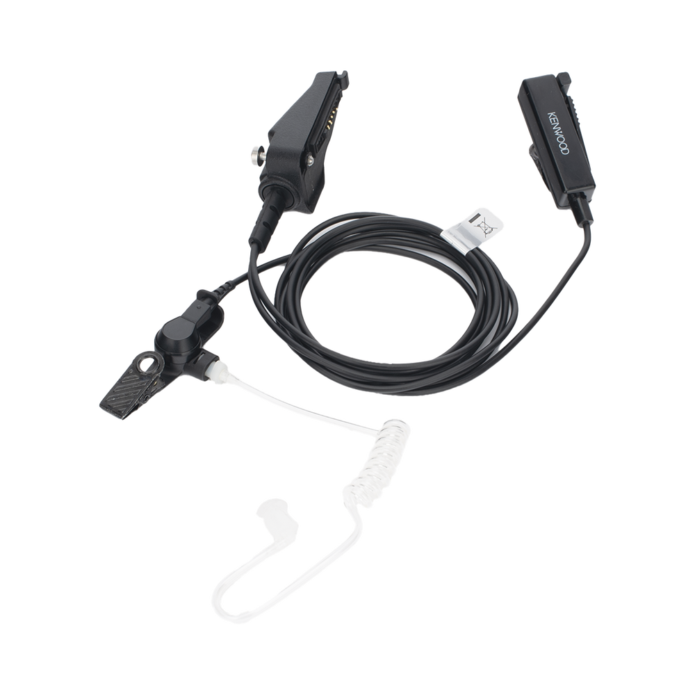 Micrófono - audífono profesional de 2 cables, audio extremo, uso rudo para NX-5200 NX-5300 NX-200 NX-300 NX-3200 NX-3300 TK-480