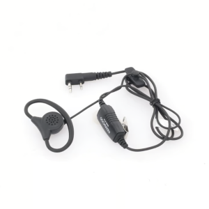 Micrófono-audífono anillo en D para NX-1200 NX-1300 NX-3220 NX-3320 NX-240 NX-340 TK-2312 TK-3312 TK-2402 TK-3402 TK-2000 TK-3000 TK-3230