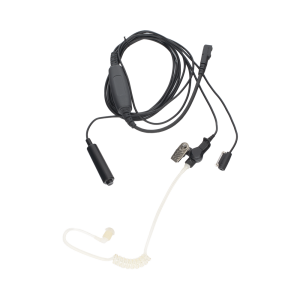 Micrófono con audífono 3 cables color negro P/ NX-1200 NX-1300 NX-3220 NX-3320 NX-240 NX-340 TK-2312 TK-3312 TK-2402 TK-3402 TK-2000 TK-3000 TK-3230