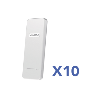 Kit WiFi para Comunidades (10 AP) / Solución WISP Lista para Despliegue / Cobertura hasta 800 m / Administración en Nube Gratuita