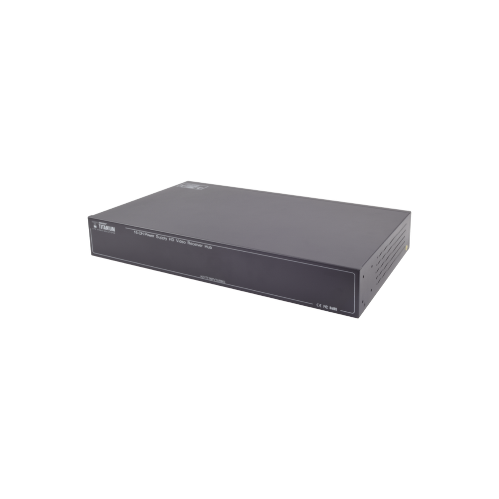 Kit de TRANSCEPTOR ACTIVO DE 16 Canales / VIDEO+PODER en un solo Cable UTP / 150m en 4K, 200m en 5 MP/ Envía 36 Vcc y recibe 12 Vcc / TODO INCLUIDO PARA RACK / Compatible con cámaras HD-TVI/CVI/AHD/CVBS / Instalación Limpia - Image 5