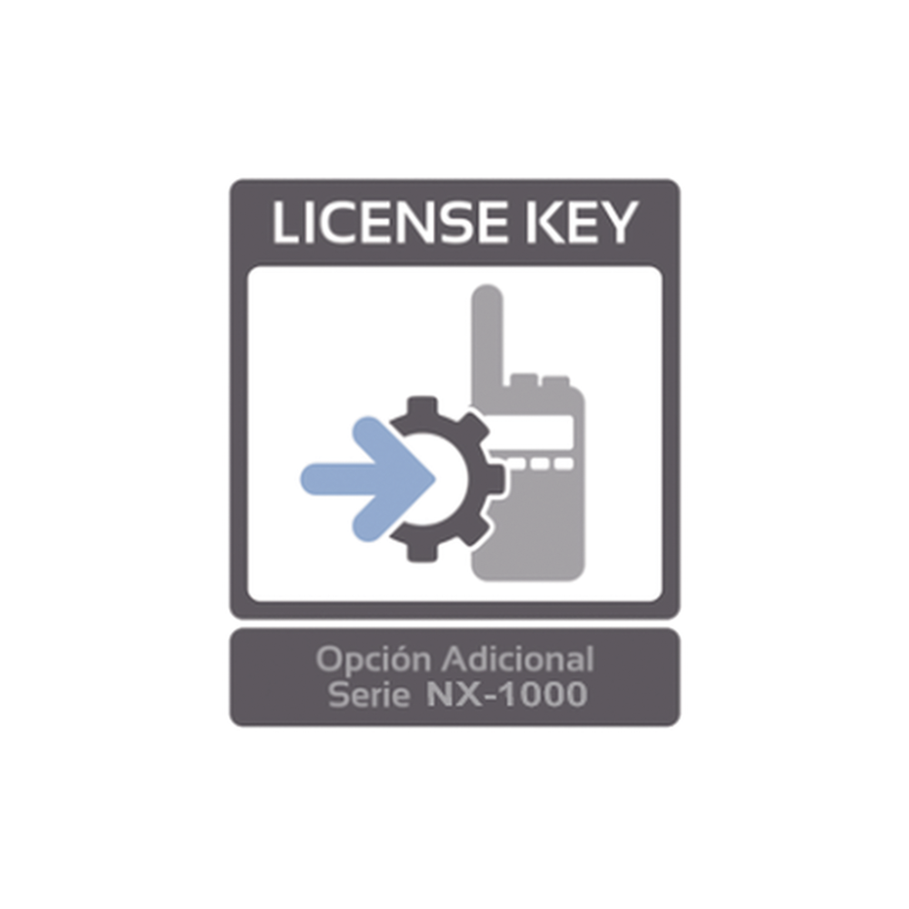 Licencia para agregar NXDN Convencional en repetidores NXR-1700 NXR-1800