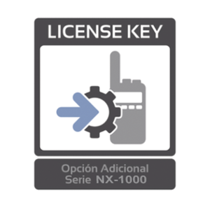Licencia para telefonía SIP compatible con NXDN o DMR para NXR-1700 NXR-1800