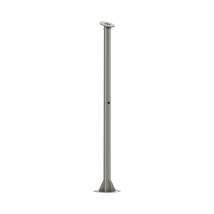 Poste para Cámara ANPR / Compatibilidad con cámara DS-TCG406-E(S),DS-TCG406-E(ER)(2812)/ Altura de 1.5 Metros /  Color Gris