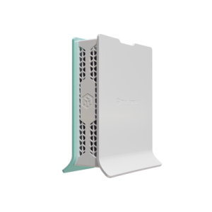 (hAP ax lite) Router WiFi 2.4 Gen6 802.11b/g/n/ax 160mW de potencia, 4 puertos Gigabit (L41G-2AXD)