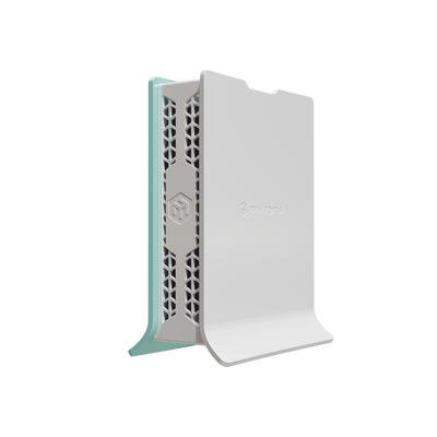 (hAP ax lite) Router WiFi 2.4 Gen6 802.11b/g/n/ax 160mW de potencia, 4 puertos Gigabit (L41G-2AXD)