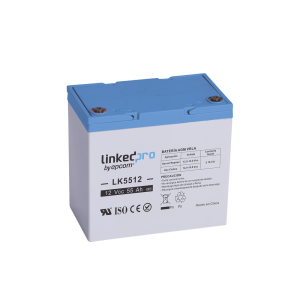 Batería de respaldo 12 V | 55 Ah |  AGM | Especial para Seguridad Electrónica | UPS | Sistemas de Emergencia  | Vida útil 5 años | Terminales T2