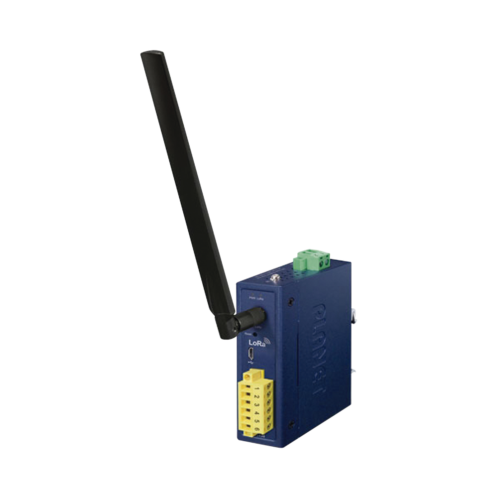 (LoRa) Controlador de Nodo Industrial IP30 (Modbus RS232, RS485)
