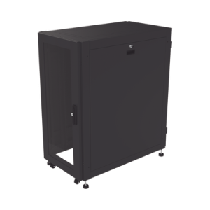 Gabinete Profesional para Telecomunicaciones de 24UR, 600 mm de Ancho x 1000 mm de Profundidad, Se envía el Gabinete Armado. (LP-60100-24U-R2)