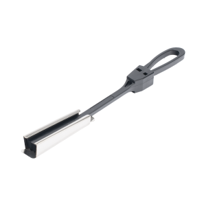 Tensor Plastico para Fibra Óptica Drop Plana de 5x2 mm, Span 80 metros (Termoplastico Resistente a los Rayos UV)