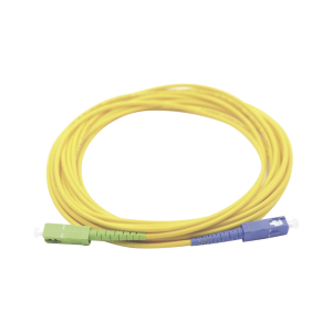 Jumper de Fibra ?ptica Monomodo SC/UPC SC/APC Simplex, Color Amarillo 1 Metro (3.28 Pies)