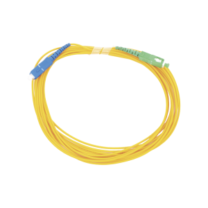 Jumper de Fibra ?ptica Monomodo SC/UPC - SC/APC Simplex, Color Amarillo 5 Metros (16.40 Pies)