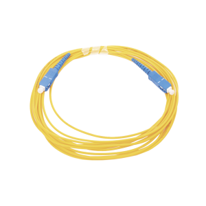 Jumper de Fibra ?ptica Monomodo SC/UPC - SC/UPC Simplex, Color Amarillo, 5 Metros (16.40 Pies)