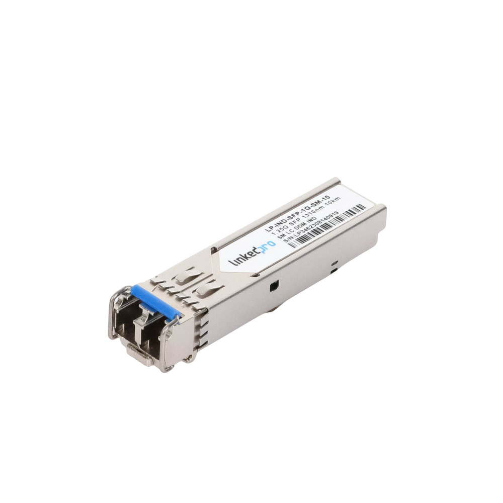 Transceptor Óptico Industrial SFP (Mini-Gbic) / Monomodo 1310 nm / 1.25 Gbps / 1000BASE-LX / Conectores LC/UPC Dúplex / DDM / Hasta 10 km - Image 4