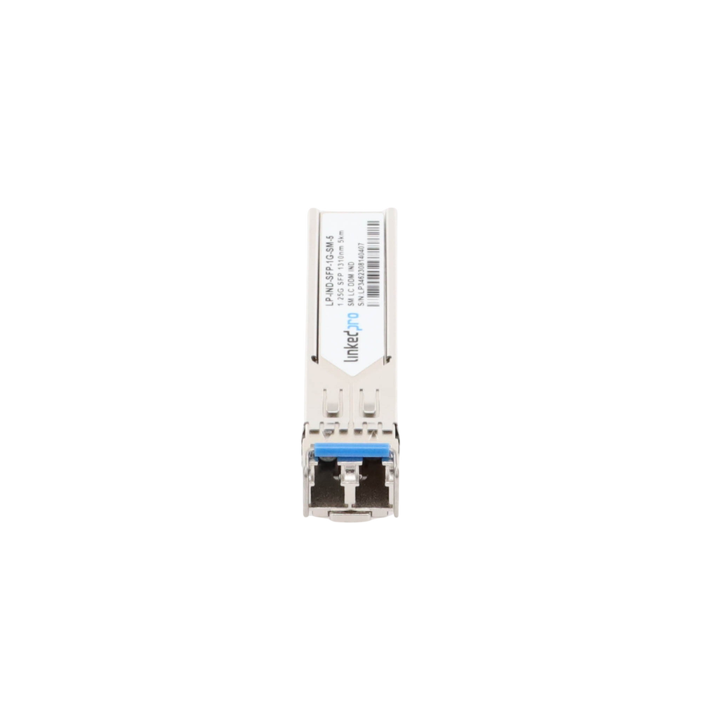 Transceptor Óptico Industrial SFP (Mini-Gbic) / Monomodo 1310 nm / 1.25 Gbps / 1000BASE / Conectores LC/UPC Dúplex / DDM / Hasta 5 km - Image 3