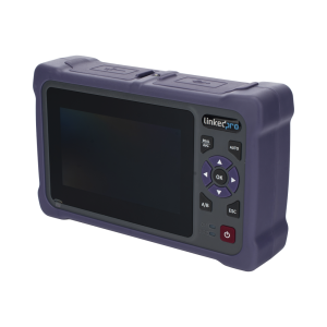 OTDR Touch para Pruebas en los Enlaces de Fibra Óptica Multimodo / Longitudes de onda  850nm y 1300nm / Función VFL 10mW / Función OPM / Función de Mapeo de cables de Red RJ45 / Recargable / Distancia de prueba de hasta 2