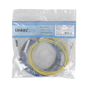 Kit de Cables de Conexión para Rectificador con OLT, 1.5 M (Compatible con rectificador LP-PSOLT-90A)
