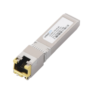 Transceptor Óptico SFP+ a RJ45 /10 Gbps / Conector RJ45 / 10GBASE-T / Distancia de hasta 30 m. (LP-SFP-10G-RJ45)